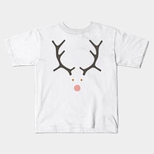 Rudolph The Reindeer (Highland) Kids T-Shirt